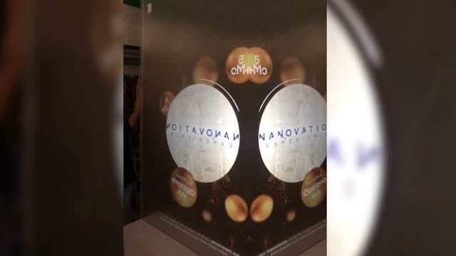 Video del holograma con retroproyección para Nestlé